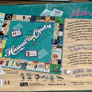 Hawaii-opoly Board Game - Green
